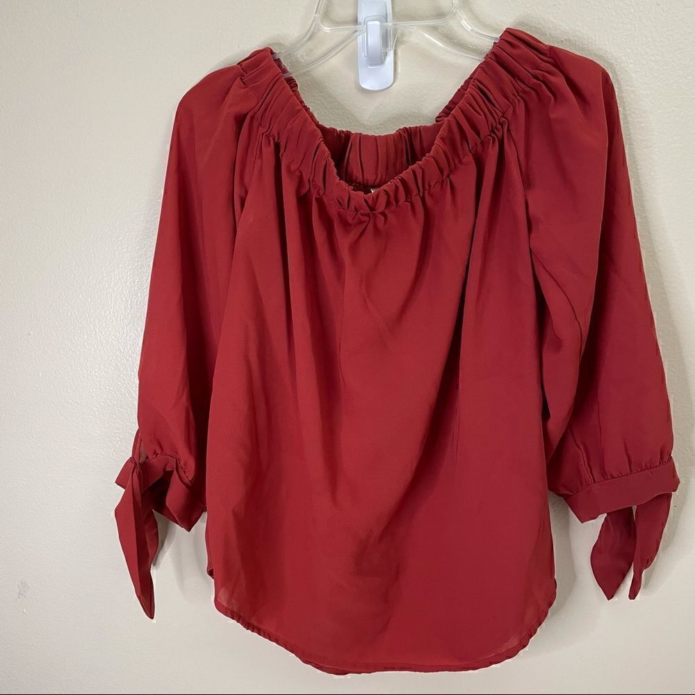 Japna | Off the shoulder | XSmall | Flattering comfort| 3/4 sleeve